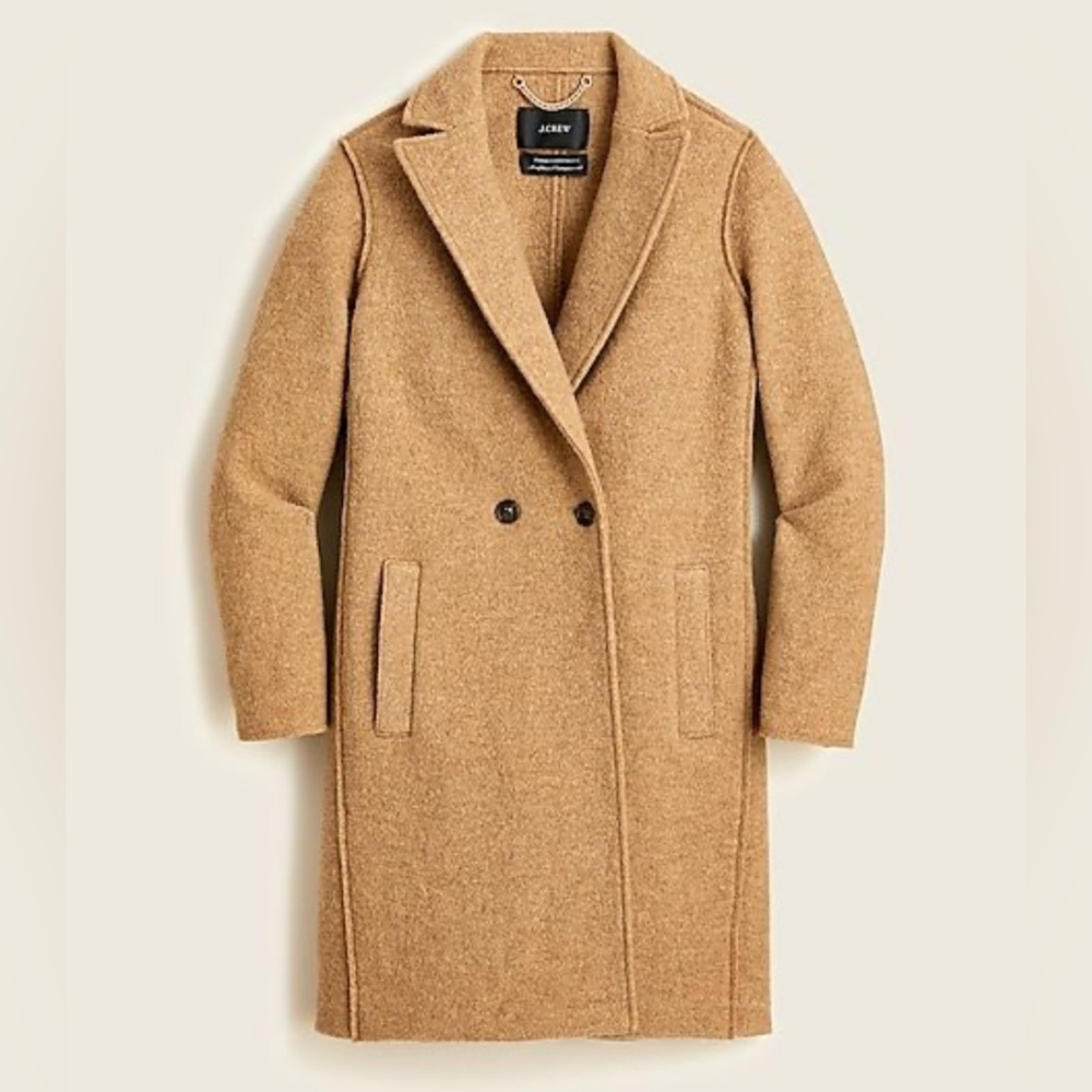 J. Crew Women’s Daphne Topcoat in Italian boiled wool Coat